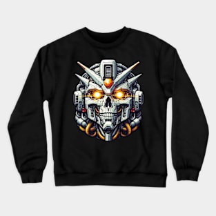 Biomech Skull S01 D06 Crewneck Sweatshirt